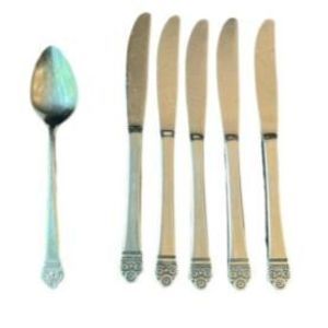 National EDGEMONT Stainless Steel Flatware- Japan-knives-spoon